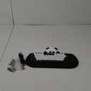 YUNZII C68 Panda Wireless Mechanical Gaming Keyboard, 68 Keys Cute Layout with PBT Keycaps,RGB Backlit, Hot Swappable,Creamy Switches,BT5.0/2.4G/Wired for Win/Mac(Black,Panda Switch)