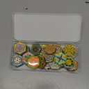 MORCART 30PCS Cute Hexagon Art Fridge Magnets for Liberia 