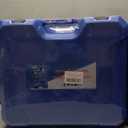 28PCS Radiator Pressure Tester Kit, Universal Coolant Pressure Tester and Vacuum Refill Tool with Adapters for Automotive Cooling System Leak Detection(Blue)