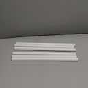 6Pcs 1/2 Inch PVC Pipe 17" Long Sch40 Industrial Pipes for Home DIY, Greenhouse, Garden, Farm, Workshop, Furniture Grade, White (0.50" x 17"L)