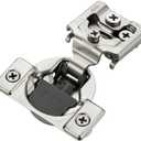 20 Pack 10 Pairs 3/4 inch Overlay Soft Close Cabinet Hinges for Kitchen, Stainless Steel Three-Way Adjustable, Concealed Self-Closing Door Hinges