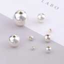 BEADIA 925 Sterling Silver Round Beads 3mm for Jewelry Making Findings 50pcs