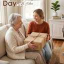 Foldable Toilet Stool, Acacia Wood Poop Stool for Potty Training, 7 Inch Wooden Bathroom Aid for Comfortable Posture, Non-Slip Grooved Design for Adults or Seniors