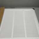 Return Air Filter Grille 18x18,Air Return Vent Cover for 18"W x 18"H Duct Opening,Steel HVAC Vent Covers for Wall and Ceiling,Holds 1" Thick AC Filter, For 18''W18''H-Duct Opening