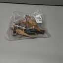 Fantarea 5 PCS Wild Life Jungle Animal Action Figures Model Goanna Chameleon Lizard Scorpion Scolopendra Party Favors Supplies Cake Toppers Set Toys for 5 6 7 8 Years Old Boys Girls Kid Toddlers