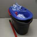 O-Cedar RinseClean Spin Mop & Bucket System + 2 Extra Mop Heads| Clean with Clean Water | Removes 99% of Bacteria