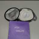 2PCS Neck Cooling Tube with Cold Insulated Bag,Reusable Ice Neck Ring Wearable Body Cooler Products for Summer Heat (Blue*2)