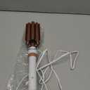 Conair Double Ceramic 3 Barrel Curling Iron, Hair Waver, Create Beachy Waves, Long-Lasting Natural Tight Waves for all Hair Lengths, White / Rose Gold