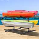 Kayak Storage Rack, Heavy Duty Kayak Racks for Garage and Outdoor Storage, Storage Rack for Kayak, Canoe, Surfboard & Paddleboard