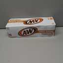 A&W Cream Soda Zero Sugar, 12 fl oz cans, 12 pack