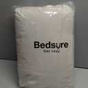 Bedsure Queen Size Comforter Set, Beige Soft Prewashed Bedding for All Seasons, 3 Pieces GentleSoft Warm Down Alternative Bed Set, 1 Lightweight Comforter (90"x90") and 2 Pillowcases (20"x26")