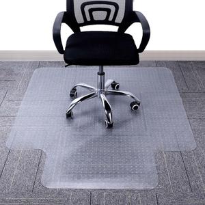 AiBOB Chair Mat for Low Pile Carpet Floors, Flat Without Curling, 36 X 48 in, Office Carpeted Floor Mats for Computer Chairs Desk, 36'' X 48'' With Lip