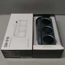 Small Digital FM Radio Bluetooth Speaker, Handheld Rechargeable Radio Wireless Speaker, LCD Display, Double Speakers, Headphone Jack, Support USB/Micro SD Card MP3 Play for Home Outdoor (No AM)