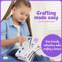 Unicorn Craft Kit for Girls - 12 Projects - Gifts for 5 Year Old Girl - Arts and Crafts for Kids 4-8 - Toys for Ages 5-7 - 4 5 6 7 8 Year Old Girl Birthday Gift - Unicorn Toys for Girls Age 4-6