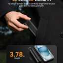 Rechargeable Hand Warmers - 2 Pack Electric Pocket Warmer, 360 Heating, 2X 5000mAh 18Hrs Long Last, 3 Settings - Camping Essentials, Hunting Gear, Christmas Stocking Stuffers, Gifts for Men, Women (Black)