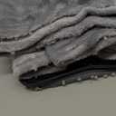 Travel Blanket, Ultra-Soft, Warm & Lightweight Travel Blanket Airplane with Bag, 65x40 in, Airplane Travel Essentials for Women, Men & Kids, Included Eye Mask, Luggage Sleeve & Backpack Clip