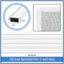 Yaocom 4 Pack Window Screen Kit Aluminum Frame with Corners, Spline, Springs, Pull Tabs, Screen Mesh and Rolling Tool (48'' X 48'')