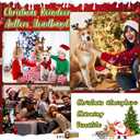 Lyrow 12 Pcs Reindeer Antlers Headbands Bulk Halloween Deer Ears Costume Christmas Fawn Horn Hair Hoop for Party Headwear (Brown)