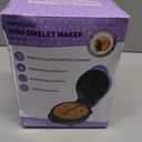 Electric Mini Omelet Maker Non-Stick Frittata Maker Omelette Maker Stainless Steel