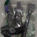 Vacuum Crevice Tool Brush Replacement Parts Compatible with Shark Pet Cordless Stick IX141 IZ162H IZ163H IZ362H IZ562H IZ140 IZ142 UZ145 Removable two-in-one Tool Brush Attachments for D-Shaped Vacuum