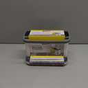 Glad Kitchen Sink Organizer Caddy with 2 Compartments | Sponge Holder for Soap, Scrubber Brush, and Dish Cloth | Drain Holes and Pour Spout Keeps Countertop Dry