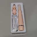 HEBECA Nose Hair Trimmer for Women, 3in1 Electric Eyebrow Trimmer Waterproof Facial Hair Removal Rechargeable Hair Shaver Razor for Nose Ear Eyebrow Peach-Fuzz Lips Chin FT3001 Pink (Pink)