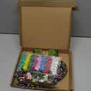 Syhood Daisy Crowns Making Kit for Woman 109 Pieces Parts, Make Your Own Flower Crown Wreath Headbands and Bracelets Craft Kit Hair Accessories Handmade DIY Floral Garland Presents for Adult