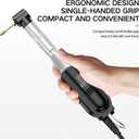 Designed for Narrow Spaces: IZIO 6-Variable Speed Compact Grinder & Polisher - Mini Rotary Tool 10 Rotary Burrs, Perfect for Intricate Crafts & Repairs