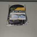 2 x EcoNour Miniature Static Cling Window Shade for Car Sun Visor (2 Pack) | Windshield Sun Shade Static Cling for Driving Glare Shield | Cling Car Shade for Windshield | Sun Glare Protection Accessories