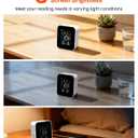 Air Quality Monitor Indoor for CO2, Temp, Humidity, YOWEXA 400-10,000 PPM Carbon Dioxide Detector with NDIR CO2 Sensor & Color Screen, 3 Adjustable Backlight CO2 Monitor for Home/Office/Car/Plant