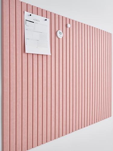 Amazon.com : VIVELDA Large Cork Boards for Walls Black Felt Alternative - Slat Wall Paneling, Bulletin Board Tiles for Home Decor, Push Pin Corkboard Organizer for Office or Classroom-12-Pack Panel Kit (Coral) : Office Products