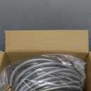 Girafe Tools Garden Hose 100ft x 5/8", 304 Stainless Steel Metal Water Hose, No Kink Garden Water Hose with 9 Pattern Spray Nozzle, Flexible, Lightweight, Kink Free Hose for Yard, Outdoor