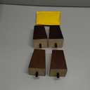AORYVIC Wood Legs for Furniture 4 inch Sofa Legs Square Bed Legs Pack of 4