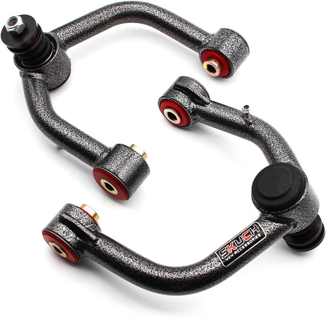 Front Upper Control Arms for 2001-2007 Toyota Sequoia2000-2006 Toyota Tundra, 2-4" Lift Replacement OEM Factory Suspension Arms, PU Bushings Front Upper Control Arms for 2001-2007 Toyota Sequoia2000-2006 Toyota Tundra, 2-4" Lift Replacement OEM Factory Suspension Arms, PU Bushings