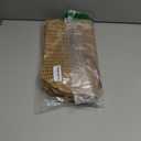 Large Straw Shoulder Bag Summer Beach Bag for Women Straw Tote Bag Handbag With Zipper Summer Shoulder Bag (A Style-brown)