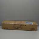 5FT Pre-lit Pencil Christmas Tree Spruce with Remote Control, 200 Warm White Multi-Color Lights, Artificial Hinged/Slim/Skinny/Feel Real/Realistic for Home, Holiday Decoration Dual Color LED 5 Feet (Green)