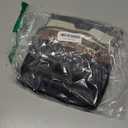 CHOLISS Crossbody Bags for Women, Purses for Women Handbags with Vegan Leather, Travel Purse Over Shoulder Bag (Small - Black With Brown & White)