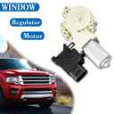 Power Window Lift Motor Assembly Compatible with Ford Expedition 2008-2017 Lincoln Navigator 2007-2017 Sport Utility Replace Left Driver Side Window Regulator Motor 7L7Z7823395A AL7Z7823395A