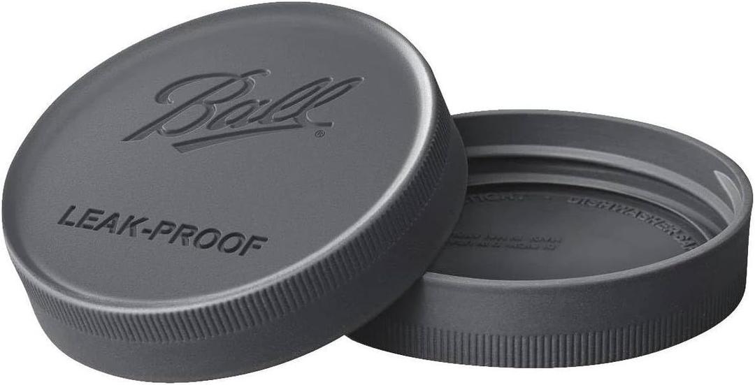 Ball Mason Jar Leak-Proof Lids, Wide Mouth, 6-Count (Pack of 1)