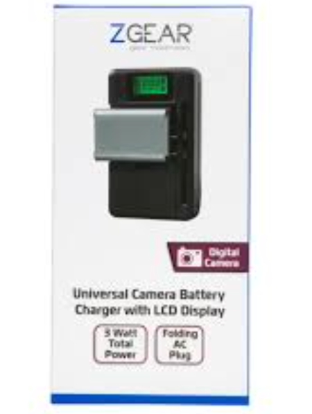 CellGear Universal Battery Travel Charger with Swivel Base