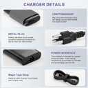 90W USB C Laptop Charger Compatible with HP Spectre x360 904144-850 904082-003 adp-90fe 2ln85aa HP 90w USB-c Power Adapter Type C AC Adapter Power Supply Cord