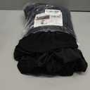 Obstal 6ft Stretch Black Spandex Table Cloth for Standard Folding Tables - 2 Pack Universal Rectangular Fitted Tablecloth Protector for Wedding, Trade Show, Vendor Stand