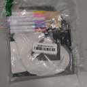 1 Pack Small Chalkboard Signs with Wood Stand 6 x 8 inch Tabletop Chalkboard Sign Double-Sided Message Menu Boards for Kitchen Wedding Bar and Restaurant