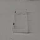 Zerodeko Rotatable Clear Jewelry Organizer Compact Necklace Holder for Necklaces Pendants Bracelets Earrings Stylish Transparent Storage Box for Easy Access and Travel