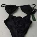 Blooming Jelly Womens One Piece Swimsuit Tummy Control Bathing Suit Sexy Flattering Cheeky High Cut Out Cute Ladies Swimwear (XX-Large, Black)