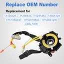 JDMON Turn Signal Switch Compatible with Chevrolet Colorado GMC Canyon Hummer H3 H3T Isuzu i-280 i-290 i-350 i-370 2004-2012 Multifunction Combination Switch Replace 15135023 15190614 15281884