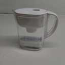 Brita Water Filter Pitcher for Tap and Drinking Water with 1 Standard Filter, Lasts 2 Months, 6-Cup Capacity, BPA Free, White