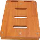 Pedalboard, Wooden Guitar Effects Pedal Board, Removable & Easy to Carry, with Cable Supply Pedalboard Set Guitar Accessories