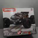 ARRMA RC Truck Outcast 4X4 4S BLX 1/10TH 4WD Stunt Truck RTR (Battery and Charger Not Included), Red, ARA4410V2T4