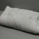 Bedsure Fleece Throw Blanket Light Grey Microfiber 46"x66"